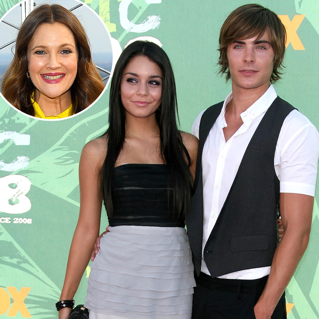 Drew Barrymore Was a Third Wheel on Zac Efron & Vanessa Hudgens' Date